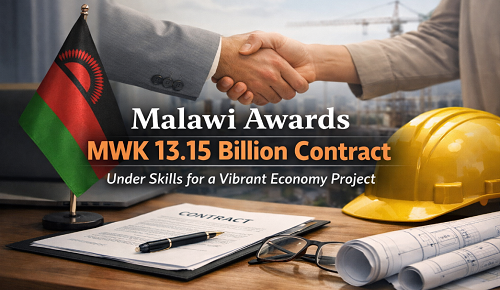 Malawi Awards MWK 13.15 Billion Contract Under Skills for a Vibrant Economy...